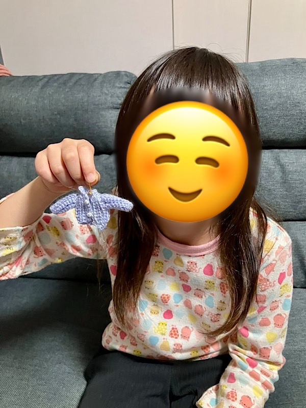 ムスメちゃん　ミニセーターお買い上げ