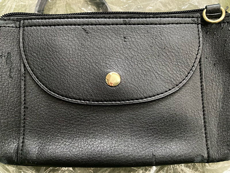 ショルダーバッグリメイク　before