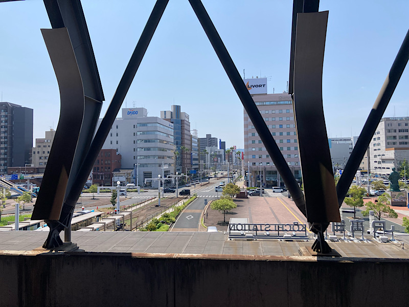 高知駅ホームから