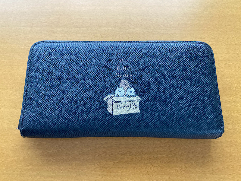 ぼくらベアベアーズ長財布 全体写真