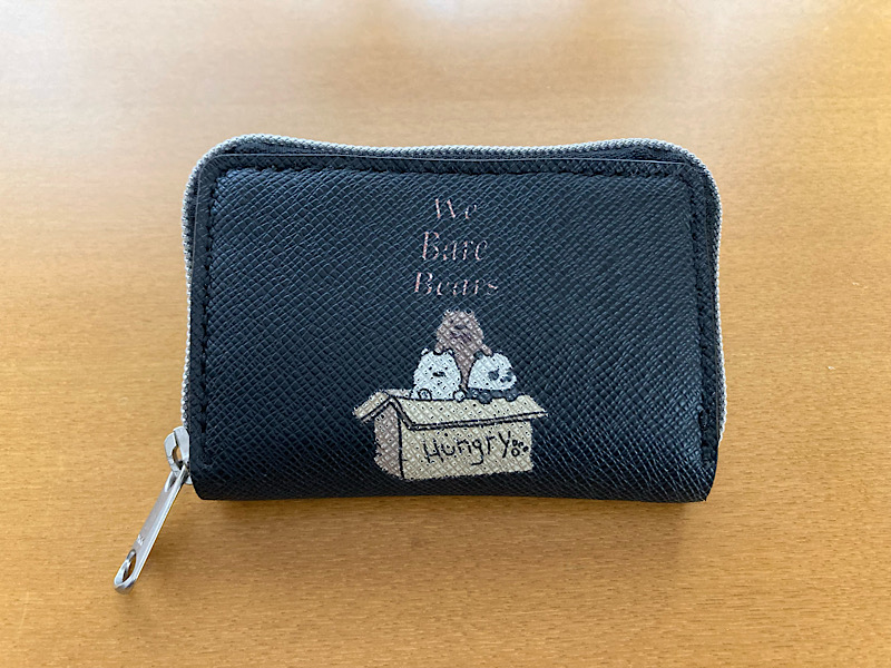 ぼくらベアベアーズ リメイクミニウォレット 完成写真①
