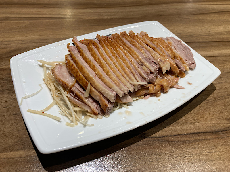 25/10台湾旅行 阿城鵝肉 ガチョウ肉