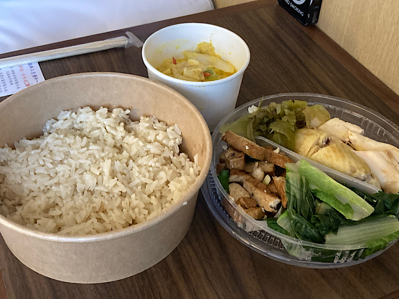 25/12台湾旅行 カオマンガイと黄金キムチ