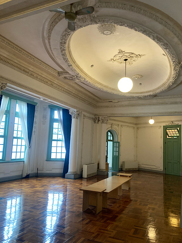 25/10台湾旅行　鉄道博物館　2階ホール