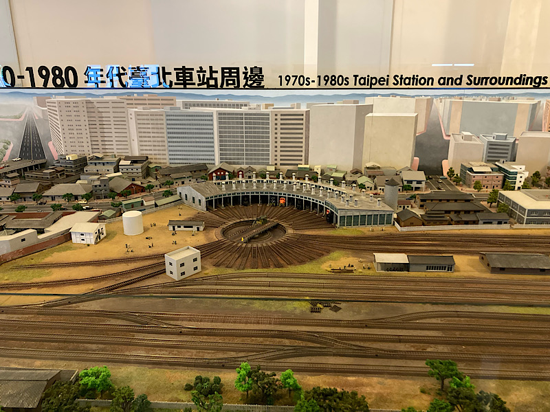 25/10台湾旅行　鉄道博物館　ジオラマ