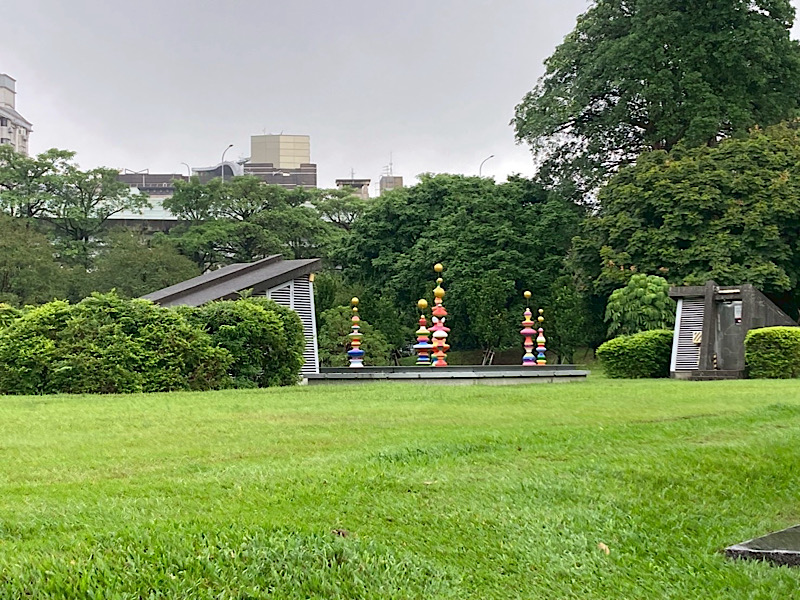 25/10台湾旅行　華山1914文化創意產業園區　公園