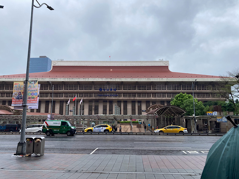 25/10台湾旅行　台北駅駅舎　外観