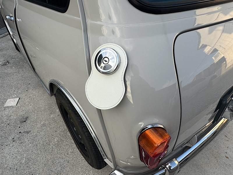 ローバーミニタンクエプロン第2段 完成写真アイボリー