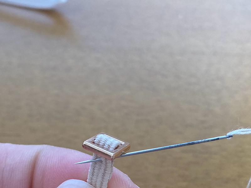 ぬい用リボン バックル縫い付け