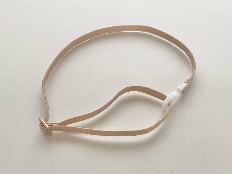 ぬい用リボン 平ゴム部分完成